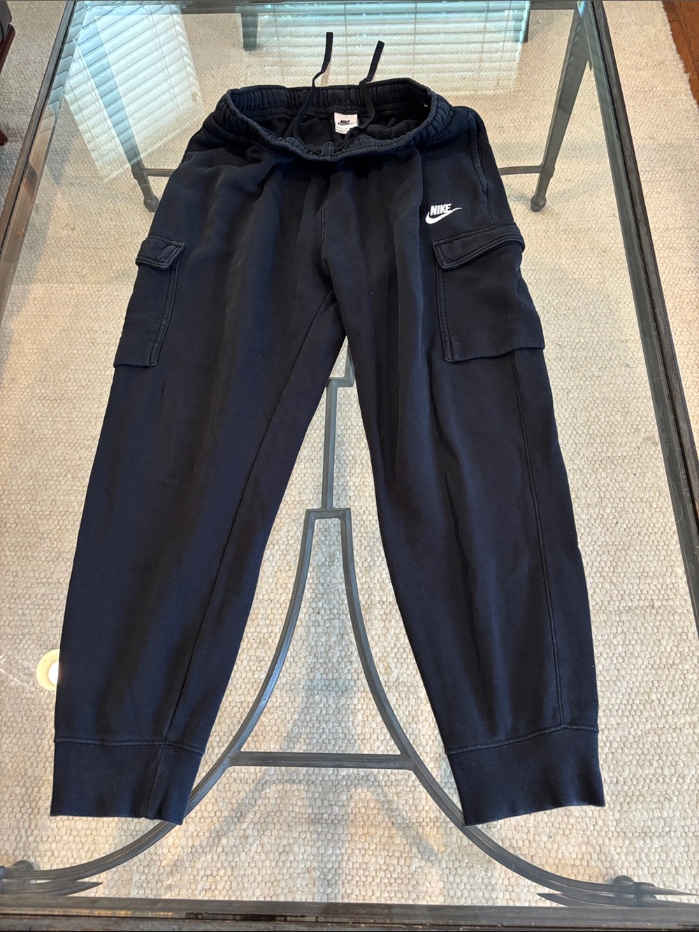 Nike Black Men’s Cargo Jogger Sweatpants